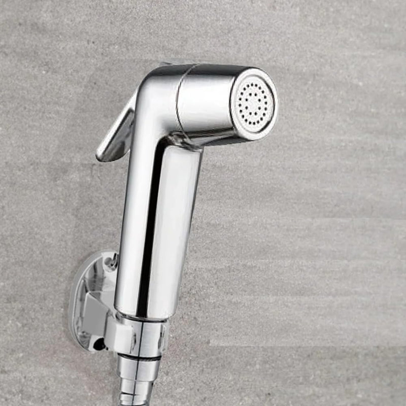 HOUZA Jaguar ABS Health Faucet Without Hose Pipe and Wall Hook | Jet Spray for Toilet | Jet Spray Gun | Health Faucet Gun Only (Chrome Finish)