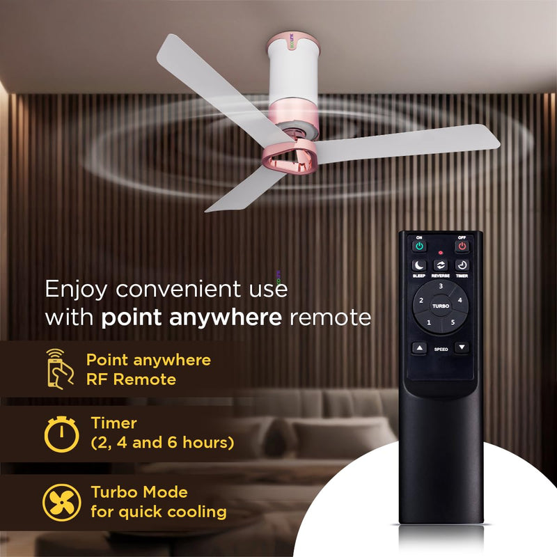 EcoLink AiroElevate 1200 mm Ceiling Fan (Silk White)-6