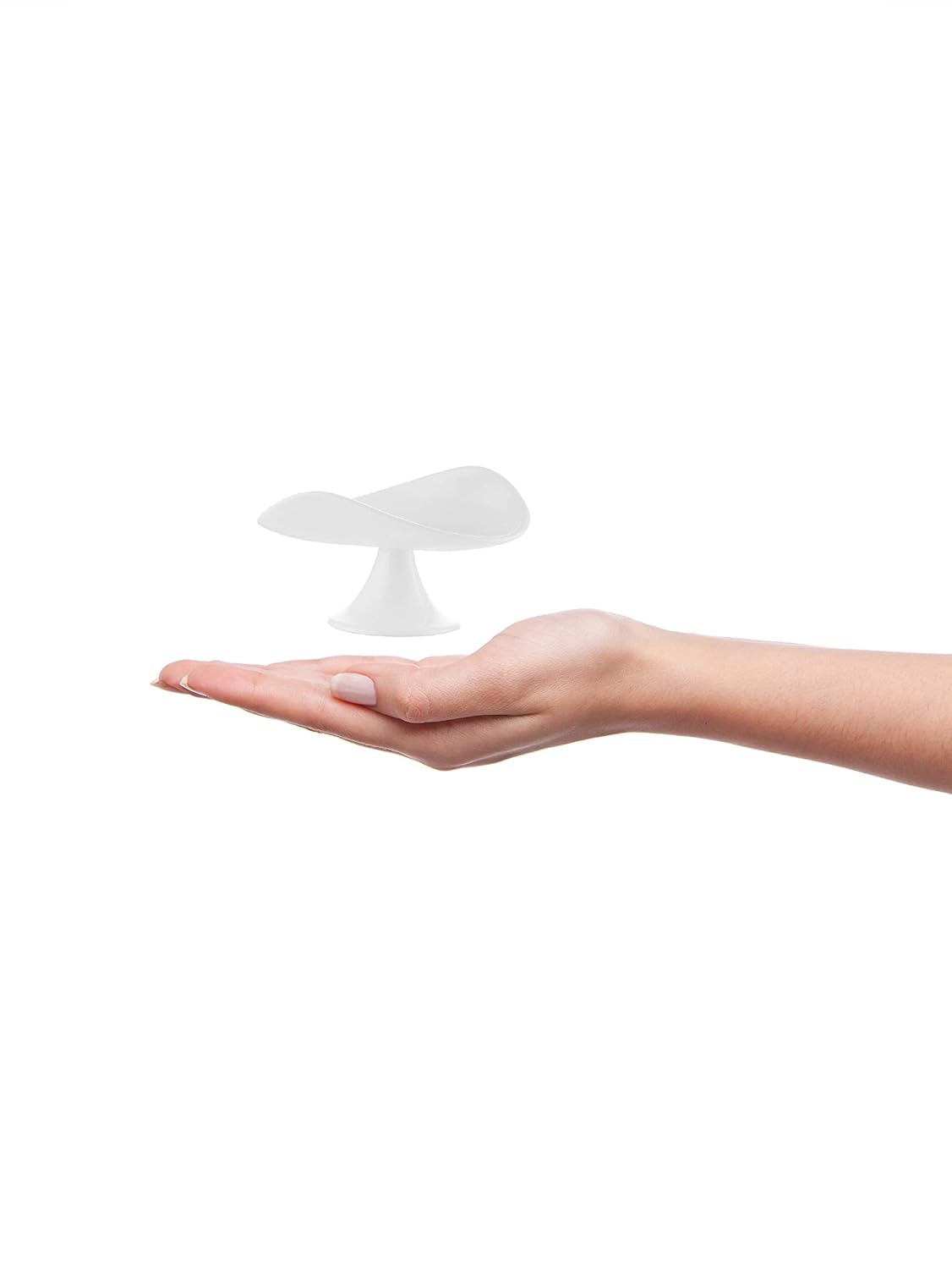 Clay Craft Basics White Mini Desert Stand 4Pcs