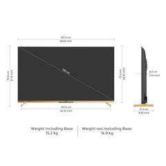 Vu 139cm (55 inches) Masterpiece Frame Series 4K QLED TV 55MASTERPIECE (Armani Gold)-6