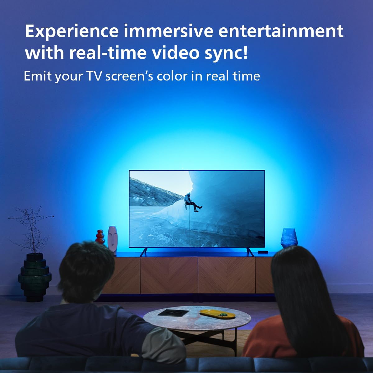 Philips LightTheatre HDMI Sync Box with TV Strip