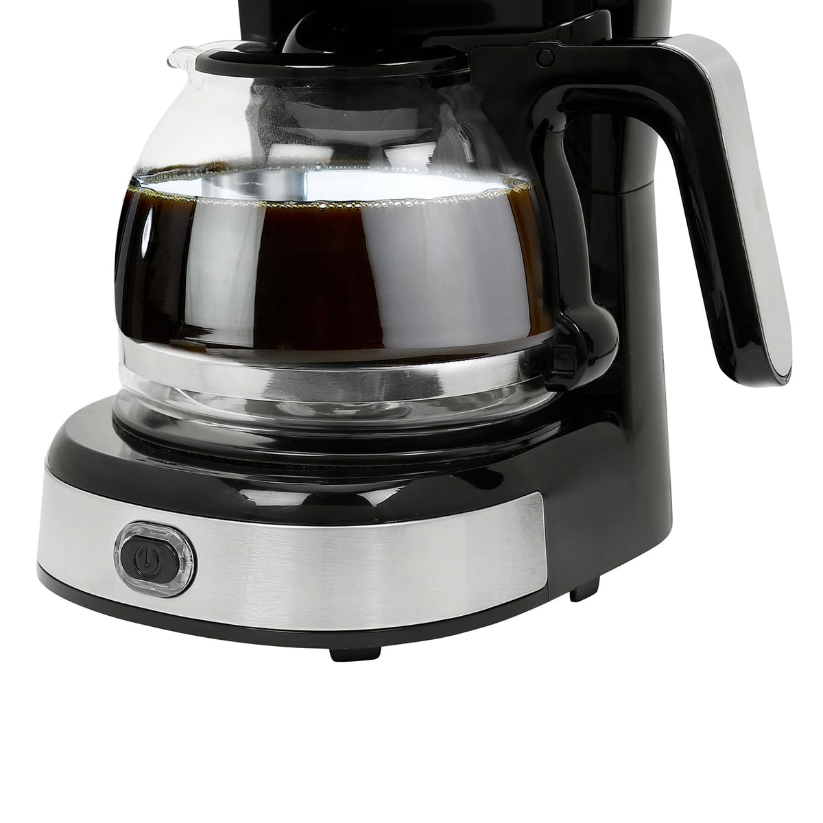 Faber Drip Coffee Machine FCM 0.6L SS BK 800W|| 4 Big Cups||Warming Plate- Keeps Coffee Warm for 30 mins||Removable Filt