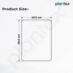 Plantex Aluminium Frame Mirror for Wall/Rectangle Wall Mount Mirror for Bedroom/Dressing Room/Living Room/Entryway - (20x28 Inch-Gold)-3