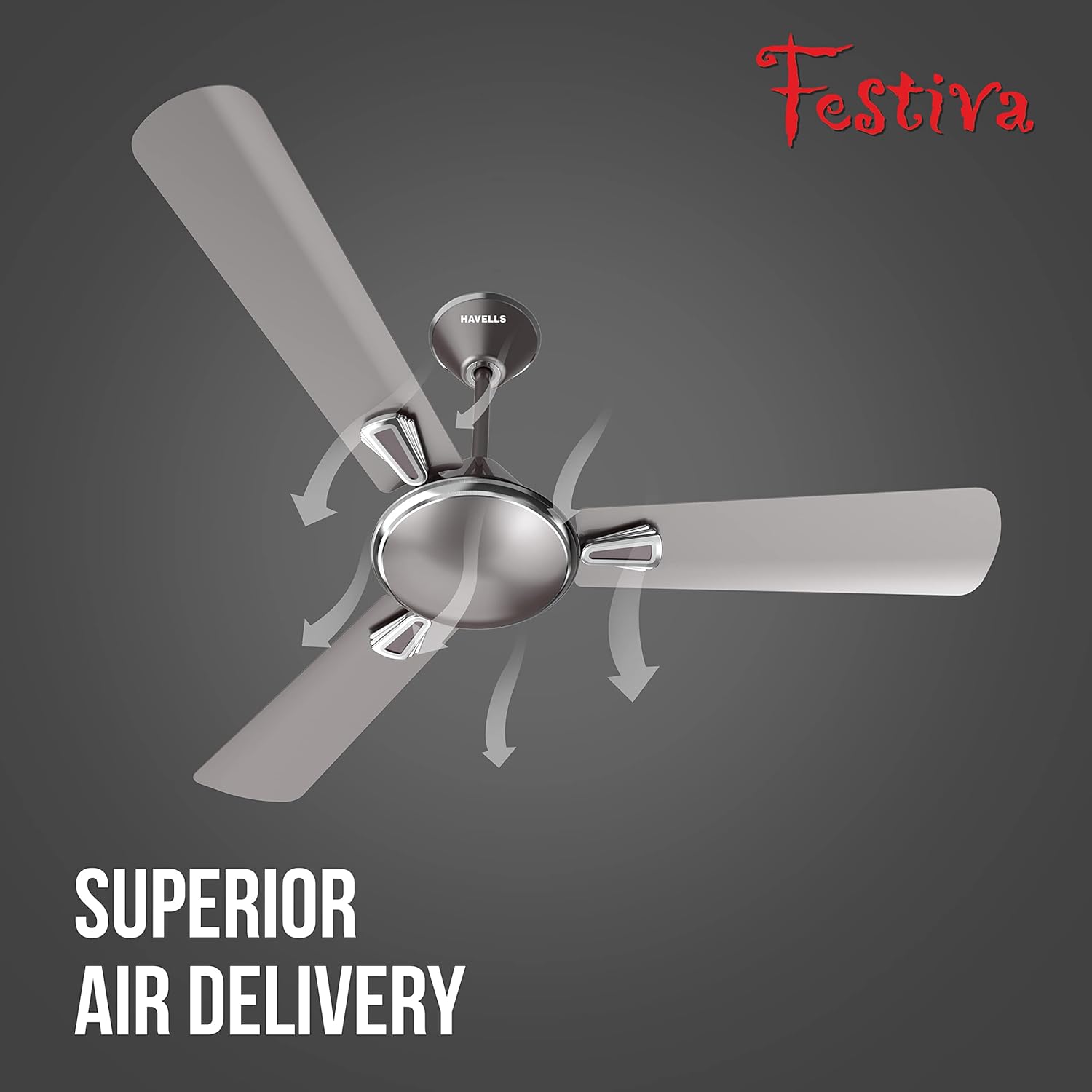 Havells Festiva 1200mm Dust Resistant Ceiling Fan (Mist)