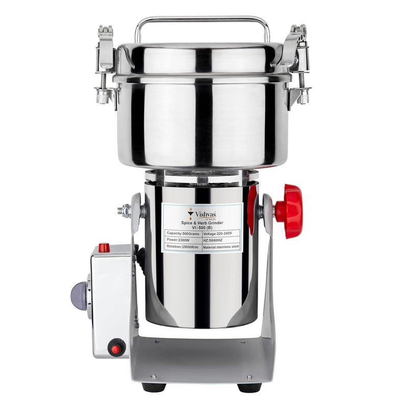 Vishvas Dry Masala Grinder Machine - Your All-in-One Solution for Grinding Spices, Herbs, and Seeds 500 GM