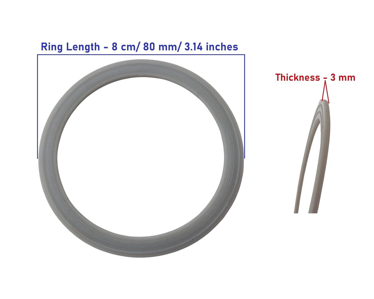 Juicer Jar Bush Plate Gasket - Pack of 4 | Compatible with Sujata Mixer Grinder
