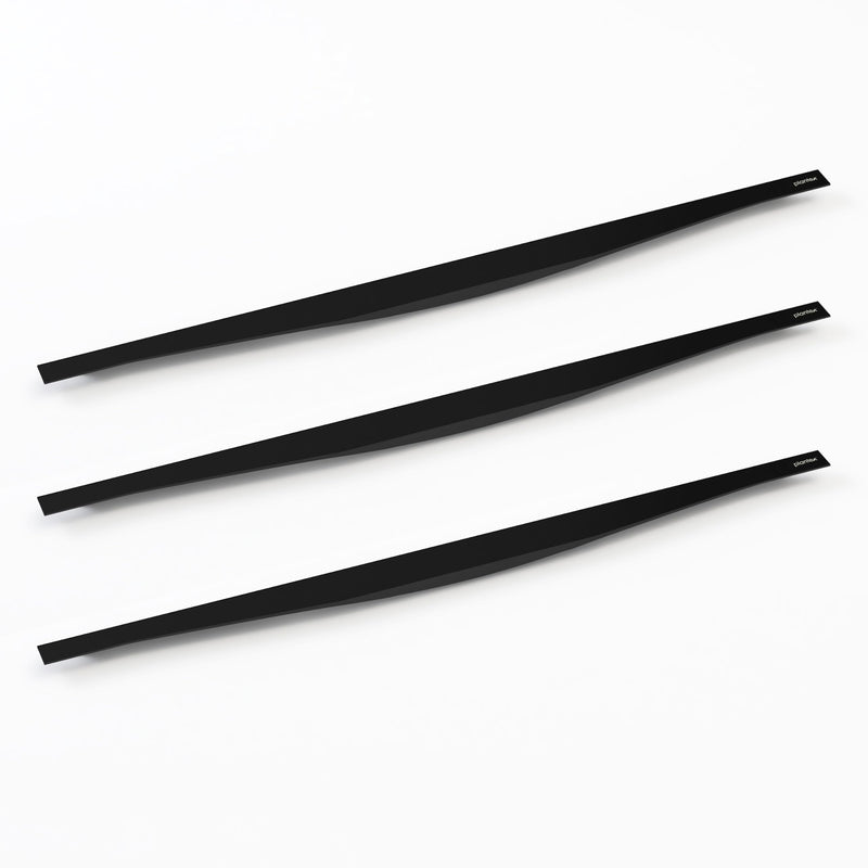 Plantex Profile Handle for Kitchen Cabinet/28 Inch Aluminium Drawer Profile Handle/Wardrobe Pull Handle for Home/Office/Hotel - Pack of 3 (Black) (Model APS-PF-1001)-1