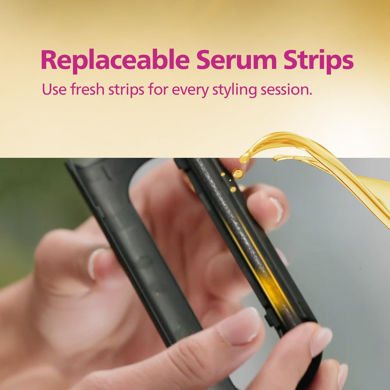 Philips uniquely designed pack of 4 nourishing serum strips with vitamin E and Moroccan Argan Oil (BHE050/00)