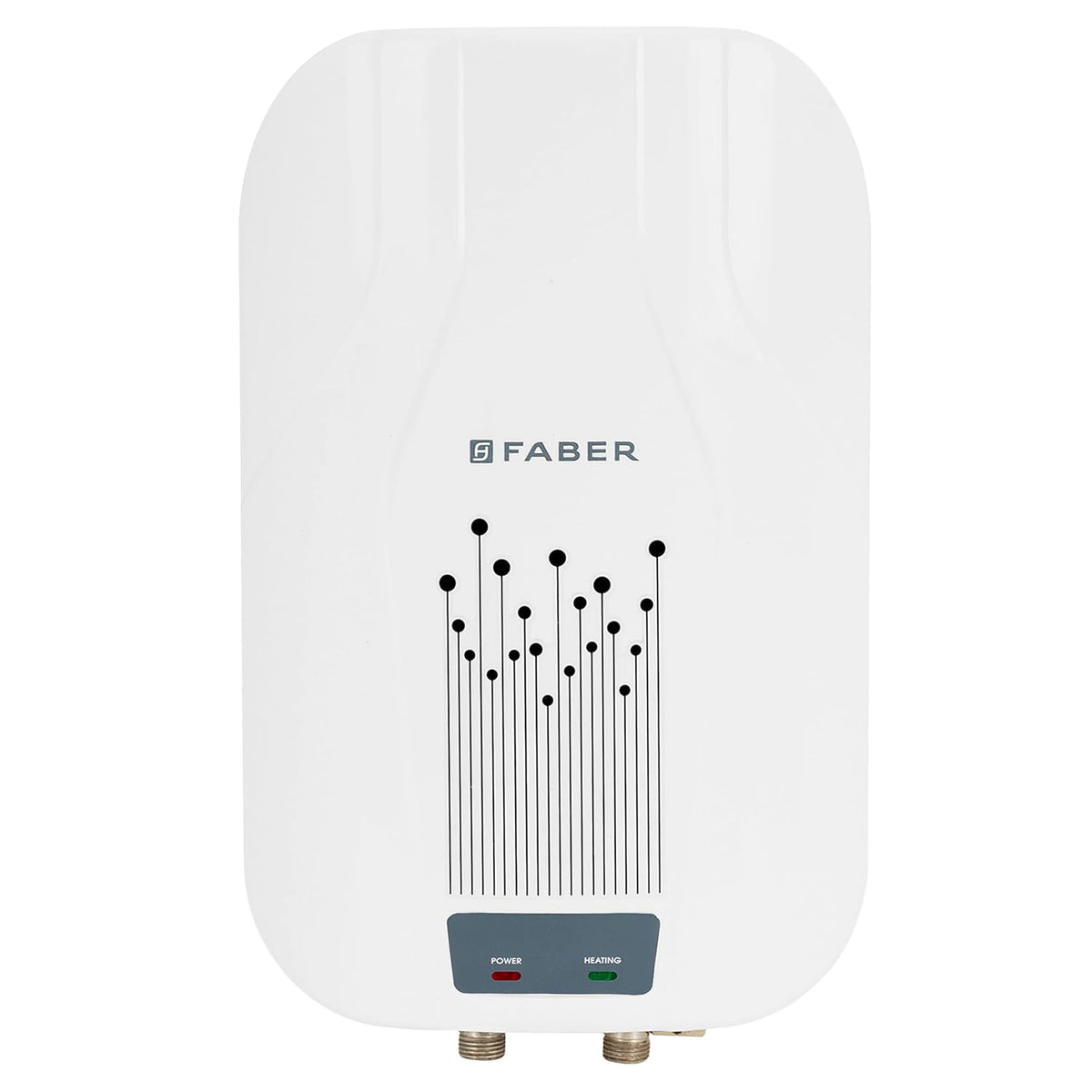 Faber Zippy Instant Geyser 5 Litre| 3000W Powerful Heating | Superior Energy Efficiency | 5Yr Tank, 3Yr Heating Element 