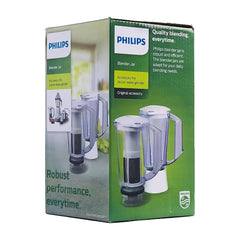 Philips Assembly Blender Jar, White, Compatible with Philips HL1631/HL1632 without filter Mesh