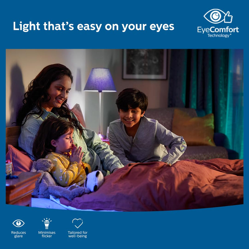 Philips 9-Watts Multipack B22 LED Cool Day White LED Bulb, Pack of 4, (Ace Saver)
