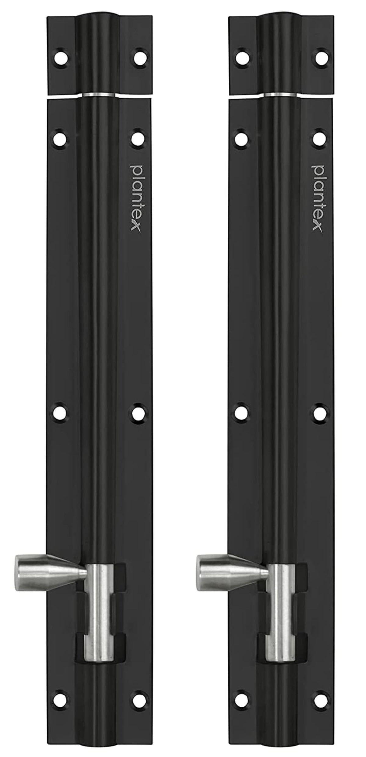 Plantex Stainless Steel Tower Bolt/Tower Bolt for Home,Offices Doors and Windows/8 Inch Tower Bolt for Main Door/Door Latch/Kundi/Chitakini/Door Latch for Windows - Pack of 2 (Multicolour)-4