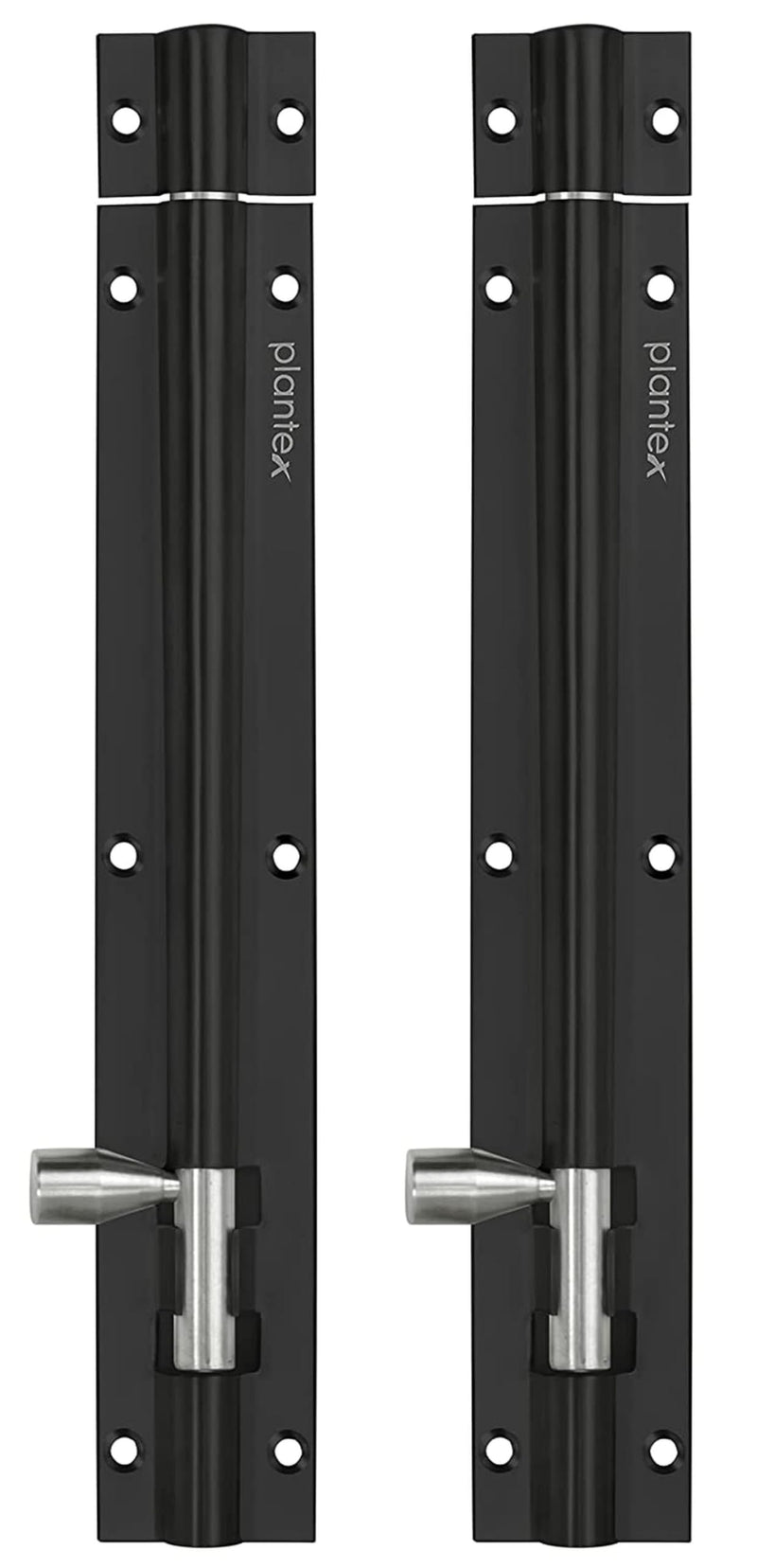 Plantex Stainless Steel Tower Bolt/Tower Bolt for Home,Offices Doors and Windows/8 Inch Tower Bolt for Main Door/Door Latch/Kundi/Chitakini/Door Latch for Windows - Pack of 2 (Multicolour)-4