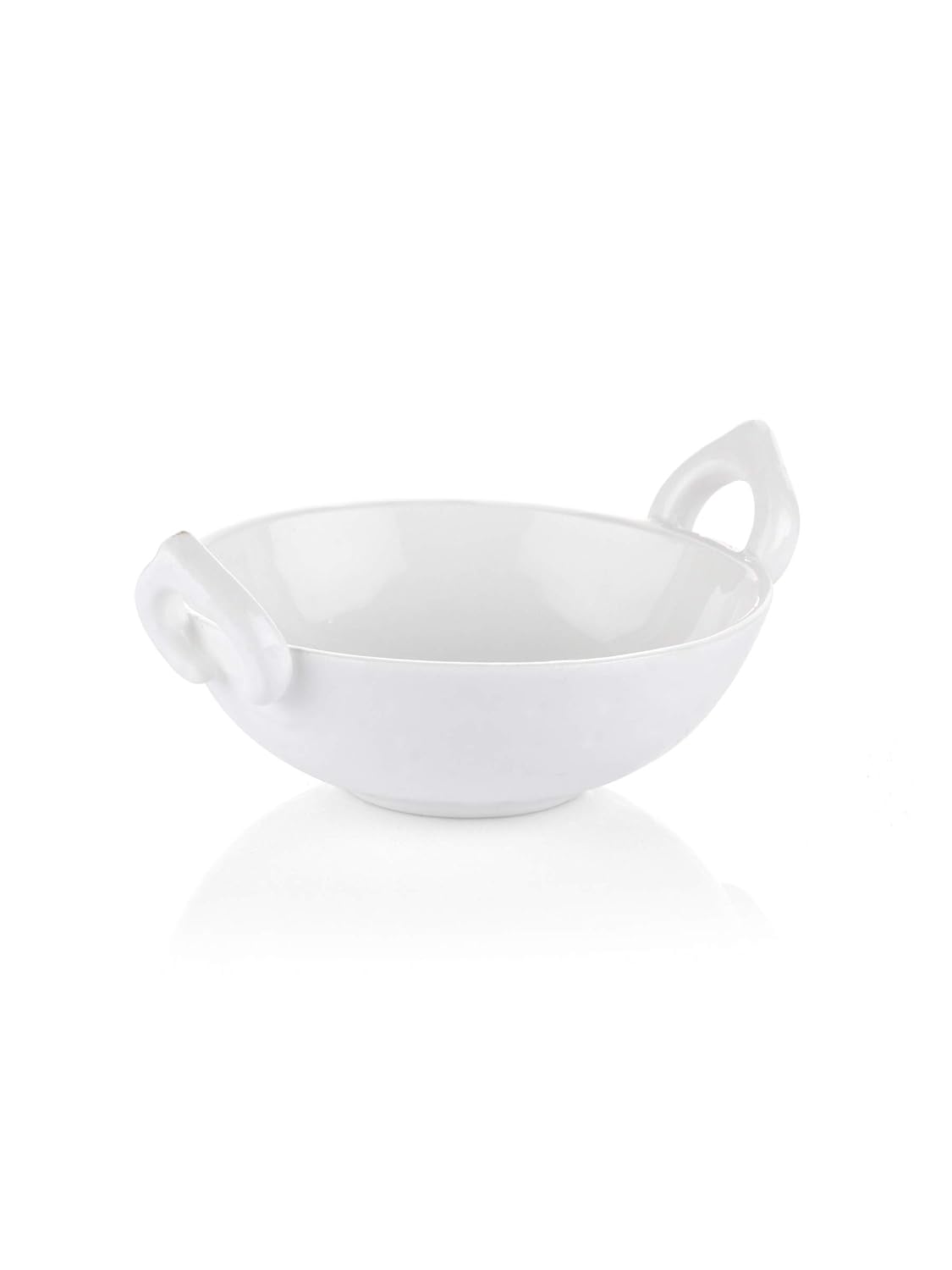 Clay Craft Basics Sauce Kadhai with Handle 4 Pcs