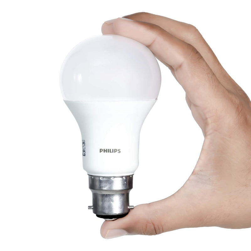 Philips Base B22 12 Watt LED Bulb (Cool Day Light, Pack of 12)