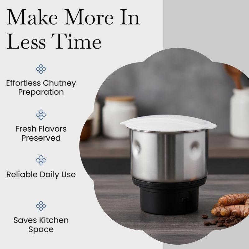 Philips HL1618/HL1643 Chutney Jar Assembly, Durable Construction, Airtight Seal