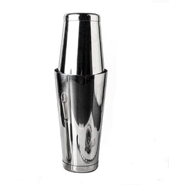 Dynore Stainless Steel Mixing Boston Cocktail Shaker, Professional Bartender Shaker Kit Weighted 750/540 ml Each - Set of 2