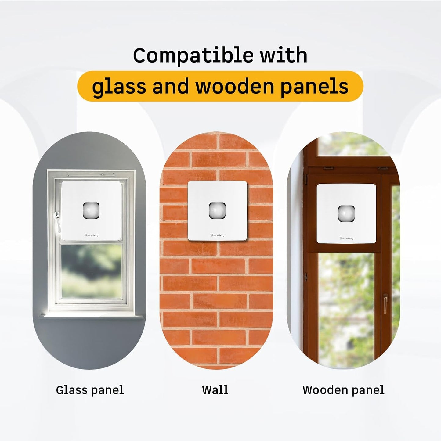 atomberg Studio+ Exhaust Fan 150mm (6 Inches) | BLDC Motor | 6.8W| Low Noise | 2000 RPM| Ideal for Bathroom,Kitchen | Easy to Clean | Installation-Round Cut (153mm) | 2 Years Warranty | (Gloss White)