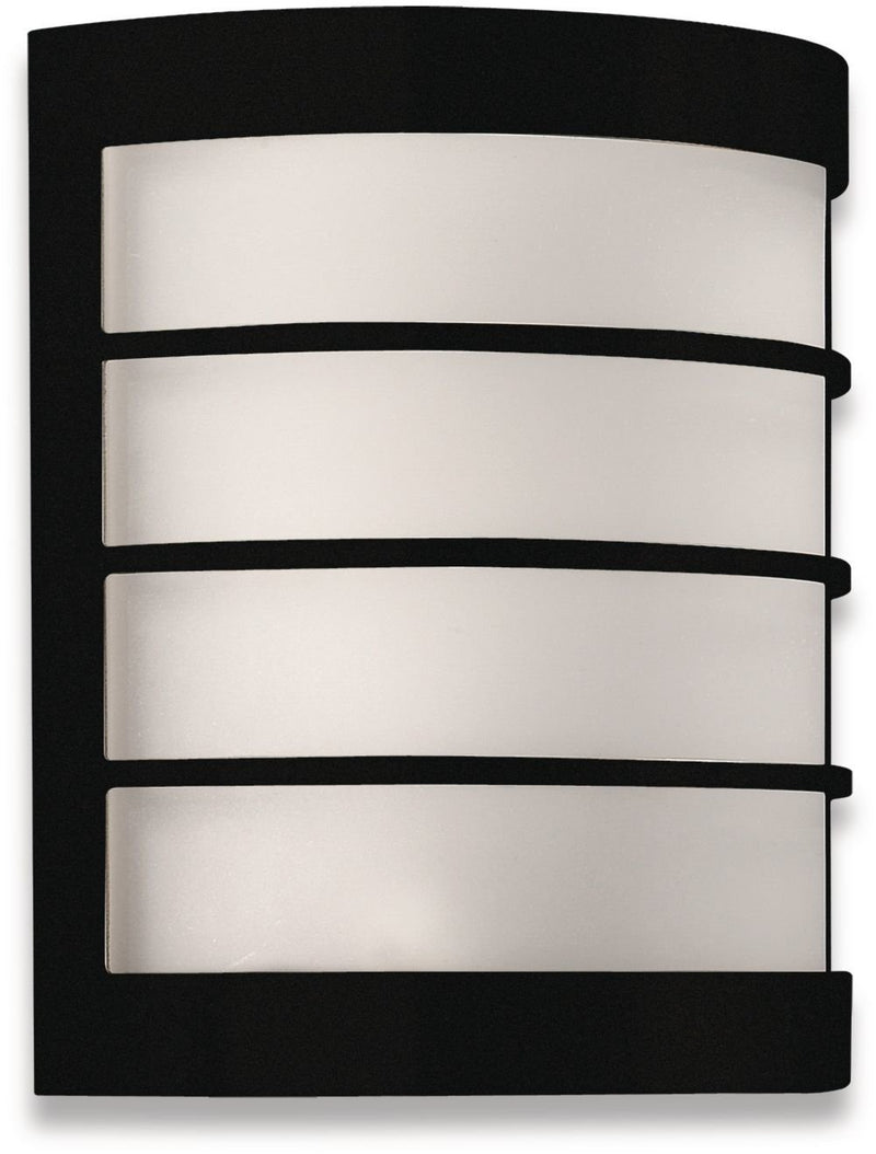 Philips 17173/30/46 12-Watt Mygarden Wall Light (Black and Stainless Steel)