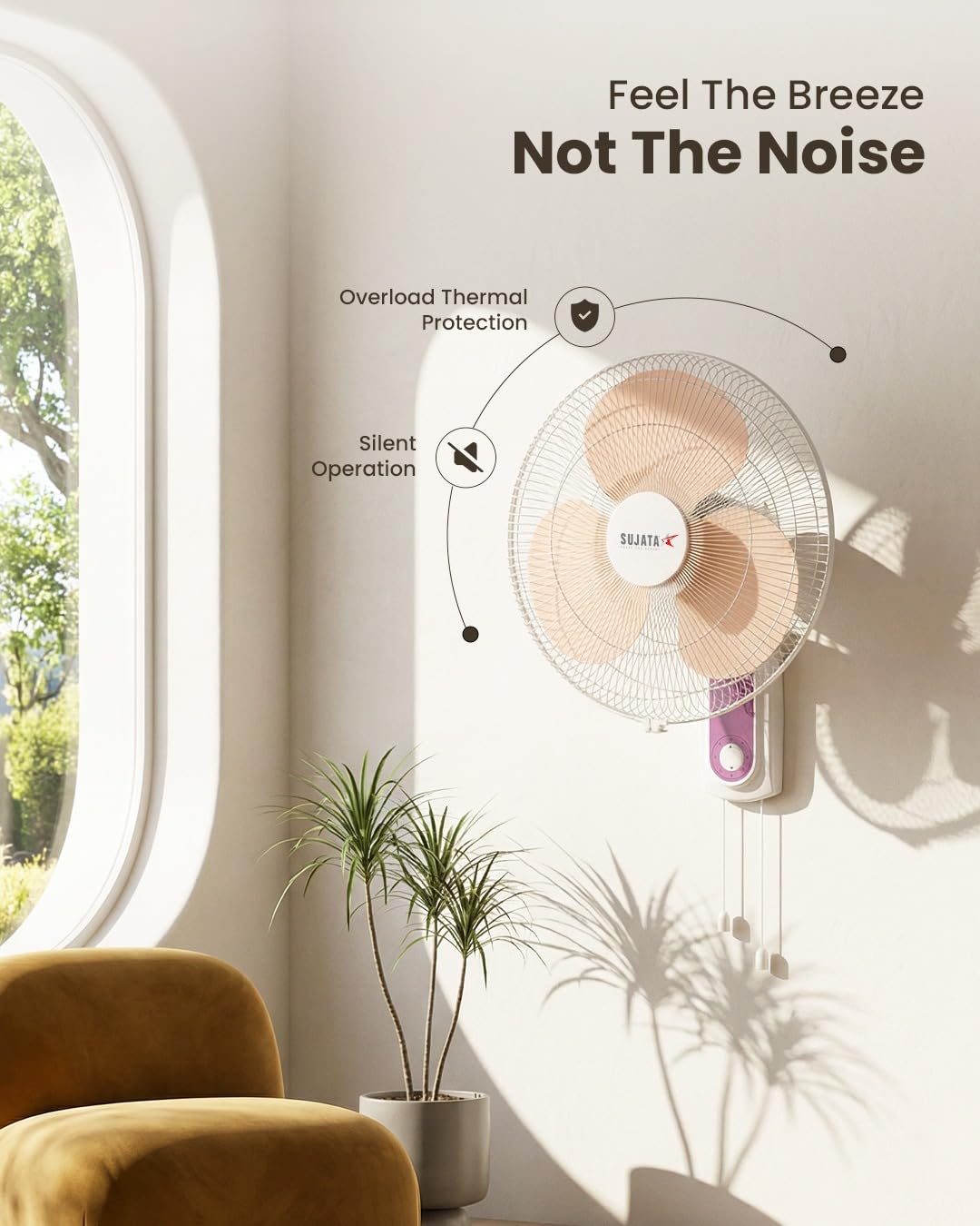 Sujata SWF27 400 mm Wall Fan