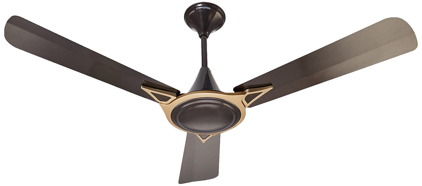 Crompton Premion Avancer Prime Antidust 1200 mm Ceiling Fan for Home | Star Rated Energy Efficicent Fans | 2 Years Warranty (Baker's Brown) (Pack of 2)