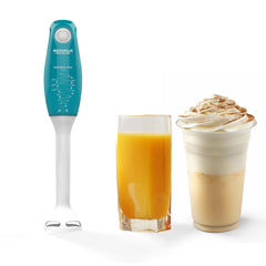 Maharaja Whiteline Hb-129 175 Watt Hand Blender, Stainless Steel Blades, Long Lasting Performance With 175W Motor, Detachable Anti Splash Plastic Foot (Blue And White, 175 Watt)