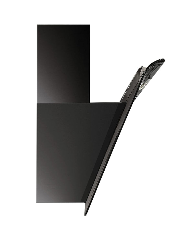 Faber 1000m3/hr Wall Mounted chimney (HOOD CURVY PLUS BK TC LTW 90, Black), Free 1 Year Extended warranty