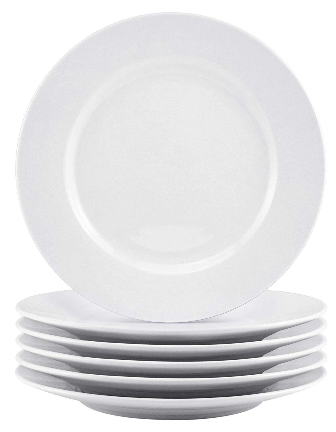 Clay Craft Basics 7 Inches Small/Quarter Dinner Plate Set of 4 Pcs