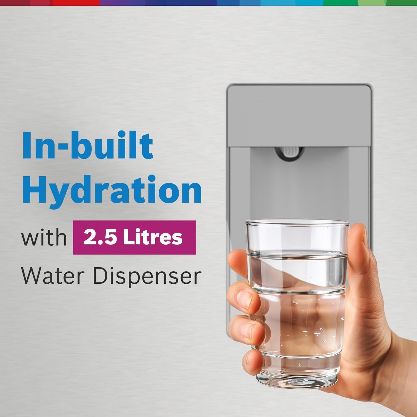 BOSCH Max Convert 368L, 3-Star, Inverter Frost Free Double Door Refrigerator With Water Dispenser (CTC39S03DI, 6-in-1 Convertible, VitaFresh Technology, 2 Cooling System, Shiny Silver)