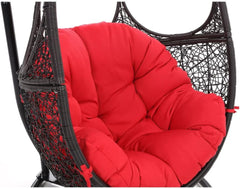 Basilio Single Seater Hanging Swing With Stand For Balcony, Garden Swing