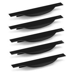 Plantex Profile Handle for Kitchen Cabinet/6 Inch Aluminium Drawer Profile Handle/Wardrobe Pull Handle for Home/Office/Hotel - Pack of 5 (Black) (Model APS-PF-1002)-1