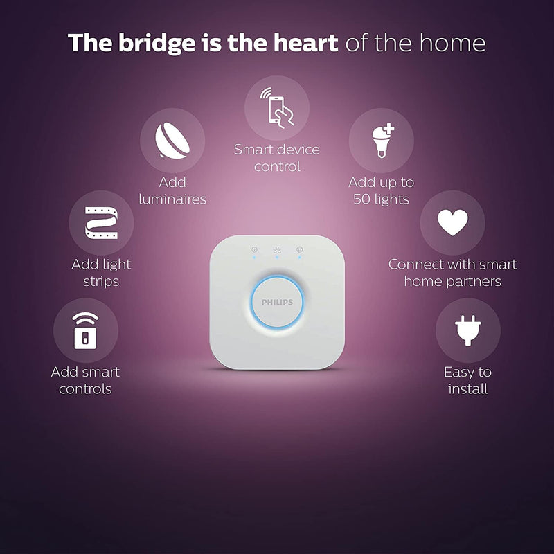 Philips Hue Smart 10.5W Garnea White Ambience Downlight 150mm Compatible with Amazon Alexa, Apple HomeKit (Pack of 8)