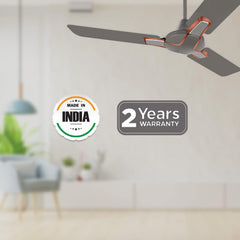 Hindware Alita 1200 mm Star Rated Ceiling Fan (Titanium Grey)-5