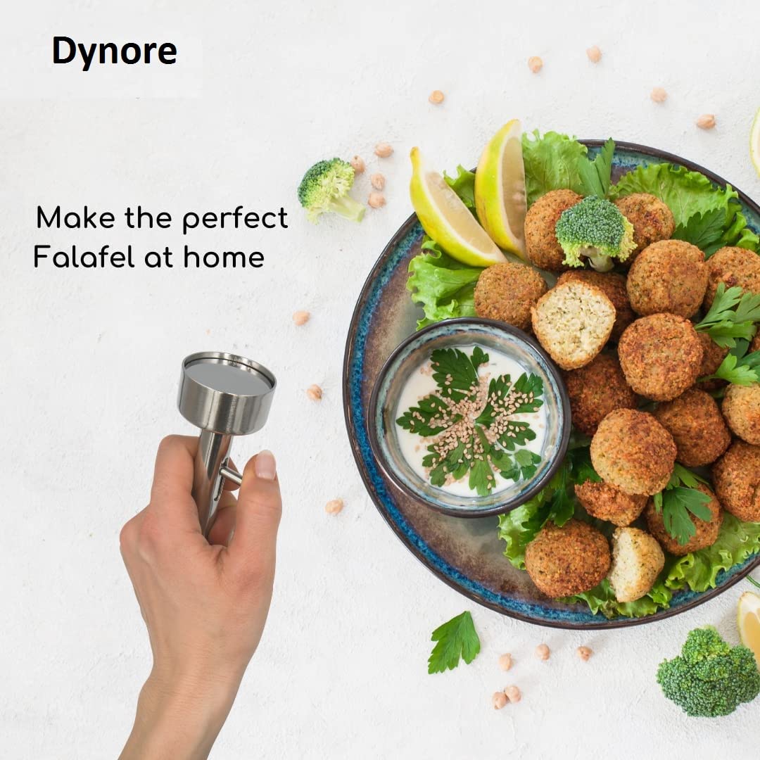 Dynore Stainless Steel Falafel Ball Making/Alloo Tikki Making Scoop