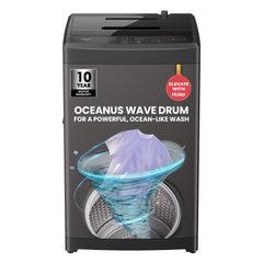 Haier 8 Kg, 5star, Oceanus Wave Drum, 15 Min Quick Wash, Magic Filter, 8 Wash Programs, Fully Automatic Top Load Washing Machine (ETL80-AES5) (ETL80-AES5:PUNE)-1