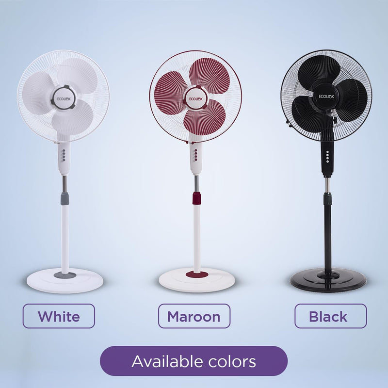 EcoLink Cruiser Neo 400mm Pedestal Fan for Home & Office-5
