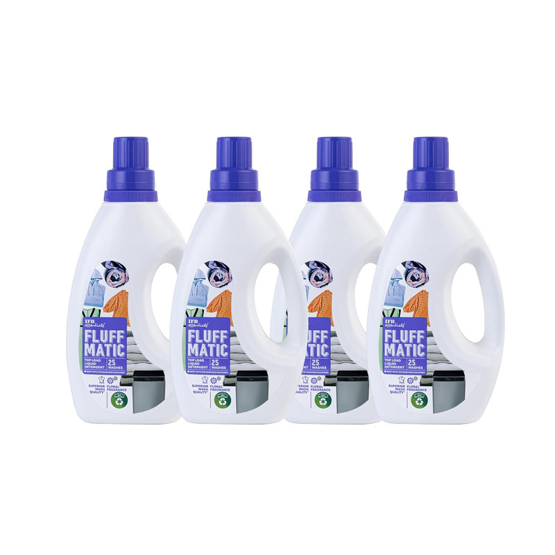 IFB Essentials Fluff Matic Top Load Liquid Detergent - 880 ml (Pack of 10)