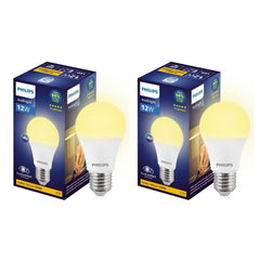 Philips 12-watt LED Bulb - AceBright High Wattage LED Bulb (Pack of 2) (Golden Yellow, B0C3RJMZ4K)