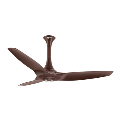 Orient Electric’s 1230 mm Aeroquiet ceiling fan| Best-in-class 18-pole motor| BEE 2 Star Rated Energy Efficient Fan | 100% Copper motor |Whisper-quiet operation | 2-year warranty | Wooden finish