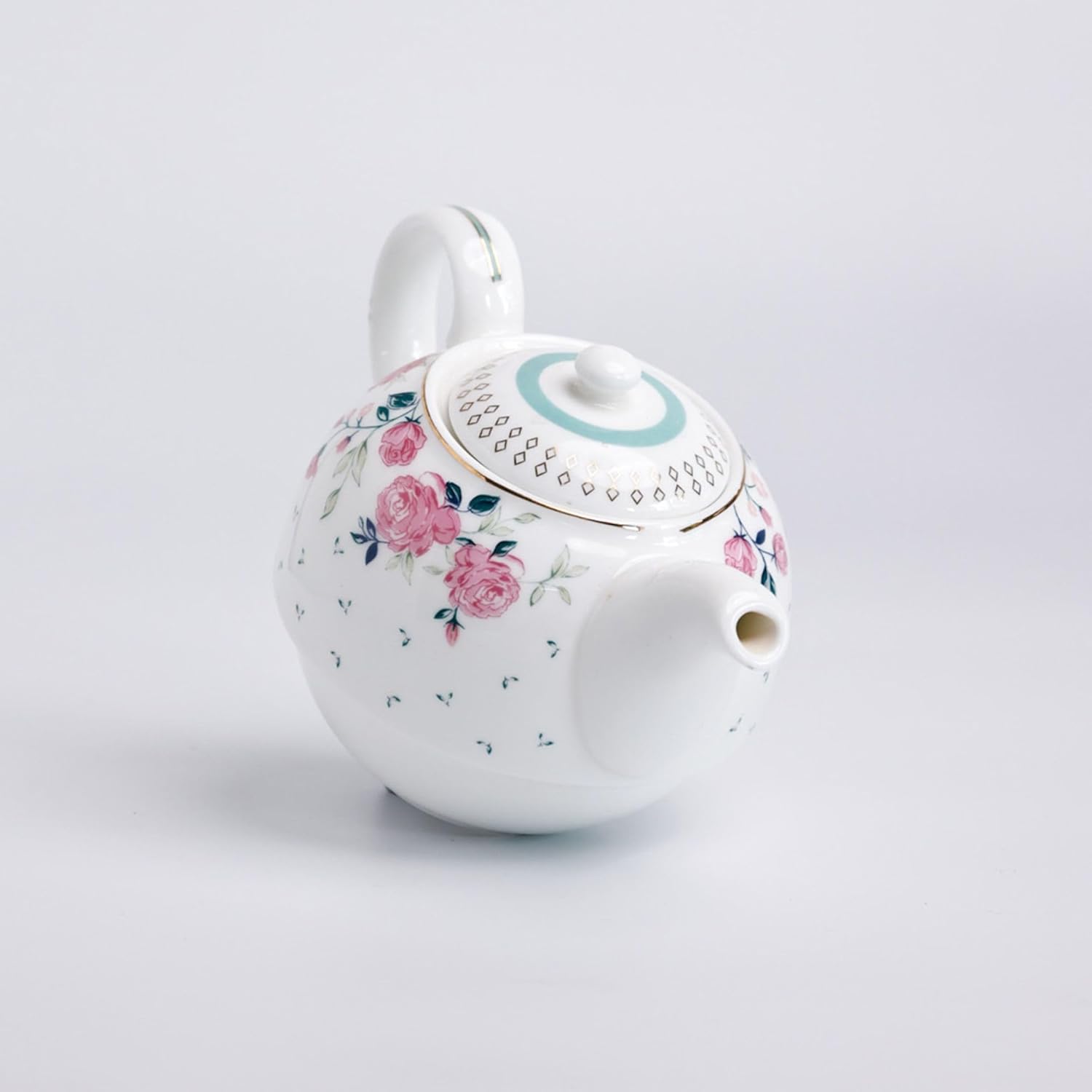 Magique by The Wishing Chair x ClayCraft : Portrait of a Rose - Tea for One Giftbox | Ceramic Tea Cup and Saucer| Dishwasher Safe | Festive Gifting | GiftBox Packaging