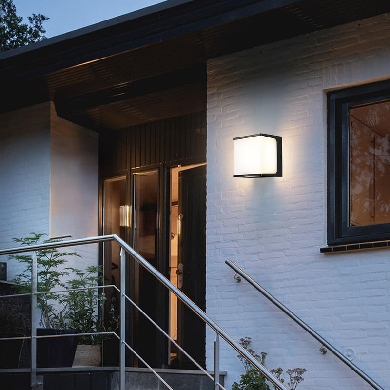 Philips 8-watt LED Square Shape Wall Light (IP-65)