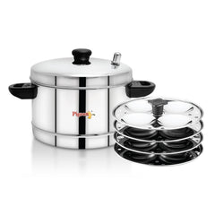 Pigeon Classic Stainless Steel Idli Cooker with Whistle Indicator