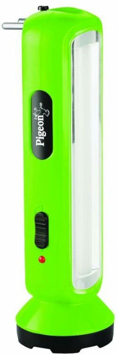 Pigeon Radiance LED Torch with Emergency Light, Green