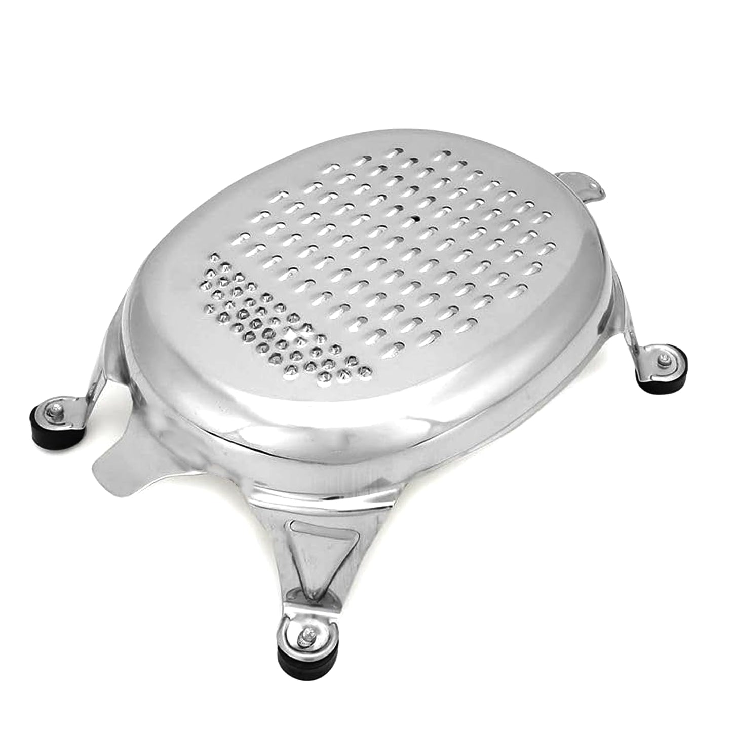 Dynore Stainless Steel Stylish Multipurpose Grater/Khamani and Slicer with Turtle Design