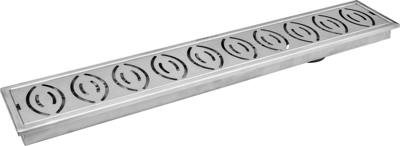 Plantex 304 Grade Stainless Steel Long Shower Drain/Floor Drainer/Jali Removable Grate/Lid for Bathroom and Kitchen (10 x 60 cm - Matt)-4