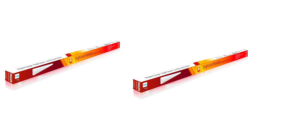 Philips 20W Ujjwal LED Batten, LED Tubelight for Home, Cool Day Light, Pack of 2