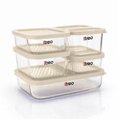 Nutri Fridge Glass Storage Container (Treo by Milton)