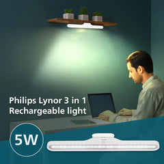 Philips 5W Lynor Rechargeable LED Desk Light