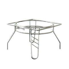 Plantex Stainless Steel Matka Stand/Ghada/Matki Stand/Plant Pot Stand for Balcony/Kitchen Accessories Items for Home (Chrome,Stainless Steel)-1