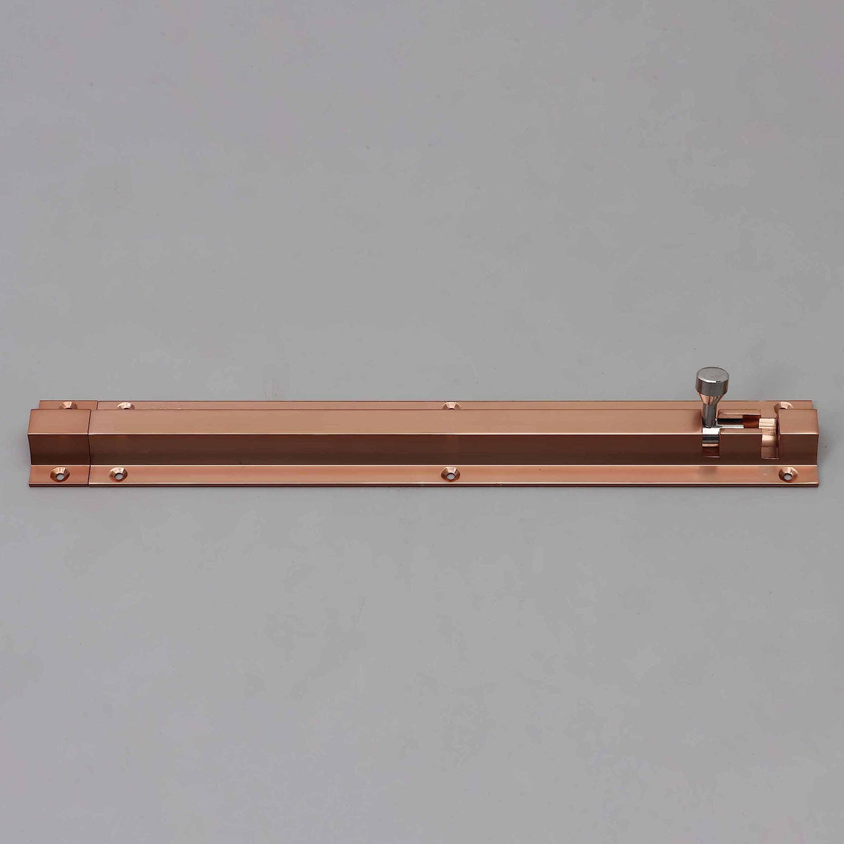 Plantex Stainless Steel 12 inch Tower Bolt/Tower Bolt for Home,Offices Doors and Windows/Tower Bolt for Main Door/Door Latch/Kundi/Chitakini/Door Latch for Windows (Rose Gold, Pack of 6)-6
